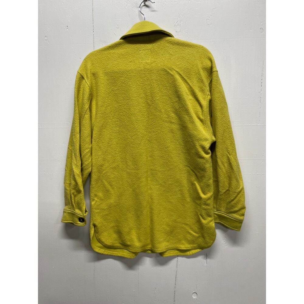 Wild Fable Women's Yellow Fleece Jacket Shacket Size XS Button Up Long Sleeve - Picture 4 of 7